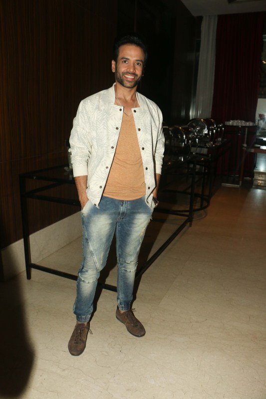 Tushar Kapoor promotes Golmaal Again at hotel Novotel. Ajay Devgn,Parineeti Chopra,Ajay Devgn and Parineeti Chopra,Golmaal Again,Golmaal Again promotion,Golmaal Again movie promotion
