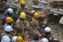 At least three persons were killed in a gas cylinder blast that shattered a residential building in the city's southern suburb early on Monday, a police official said. "An LPG cylinder exploded on the ground floor of a two-storeyed building sometime between 6 and 7 a.m. in Ejipura area. The building collapsed," an official from the Commissioner of Police office told IANS.