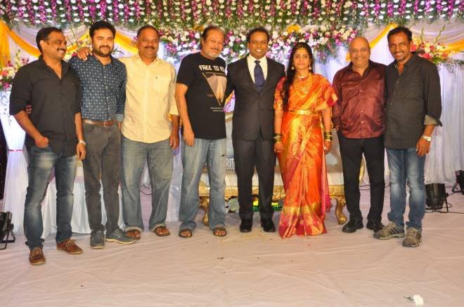 Comedian actor Harish wedding reception stills. Harish,Harish wedding reception,Vennela Kishore,Harish wedding reception pics,Harish wedding reception images,Harish wedding reception stills,Harish wedding reception pictures,Harish wedding reception photos