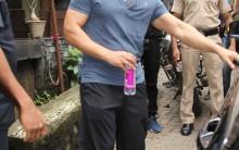 Actor Aamir Khan spotted at Thai Spa at Bandra.