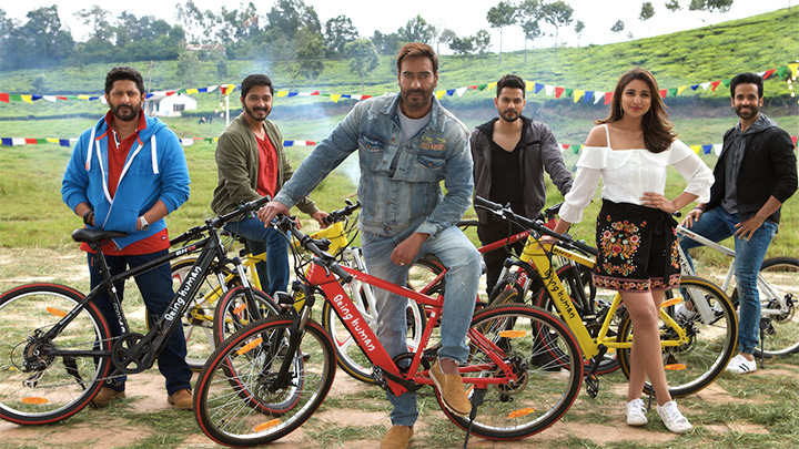 The film's soundtrack album and background score were composed by Amar Mohile. Ajay Devgn,Parineeti Chopra,Tabu,Golmaal Again,Golmaal Again movie stills,Golmaal Again movie pics,Golmaal Again movie images,Golmaal Again movie pictures,Golmaal Again movie photos