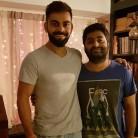 Virat took to Twitter on Tuesday to share a photograph of himself along with Arijit and said the singer is an "amazing person". "Pure fanboy moment for me. What an amazing person he is. No one has captivated me with their voice like this man. God bless you Arijit," Virat tweeted. Over the weekend, Virat along with other sportsmen took part in a charity football game against a team of film celebrities, including Ranbir Kapoor, Abhishek Bachchan, Dino Morea and Shoojit Sircar.