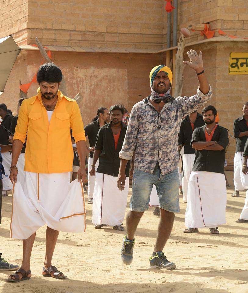 Thalapathy Vijay's Mersal making stills. Vijay,Thalapathy Vijay,Mersal making stills,Mersal making pics,Mersal making images,Mersal making pictures,Mersal making photos,Mersal on the sets