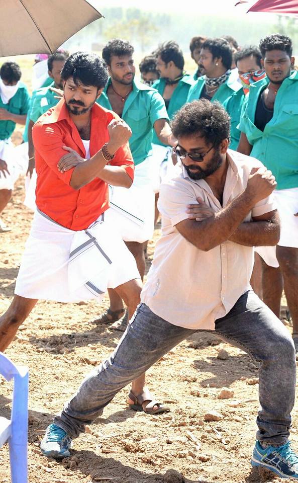 Thalapathy Vijay's Mersal making stills. Vijay,Thalapathy Vijay,Mersal making stills,Mersal making pics,Mersal making images,Mersal making pictures,Mersal making photos,Mersal on the sets