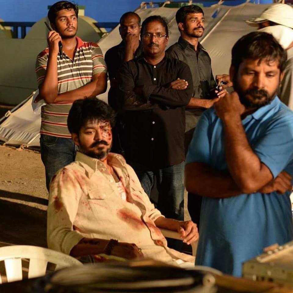 Thalapathy Vijay's Mersal making stills. Vijay,Thalapathy Vijay,Mersal making stills,Mersal making pics,Mersal making images,Mersal making pictures,Mersal making photos,Mersal on the sets