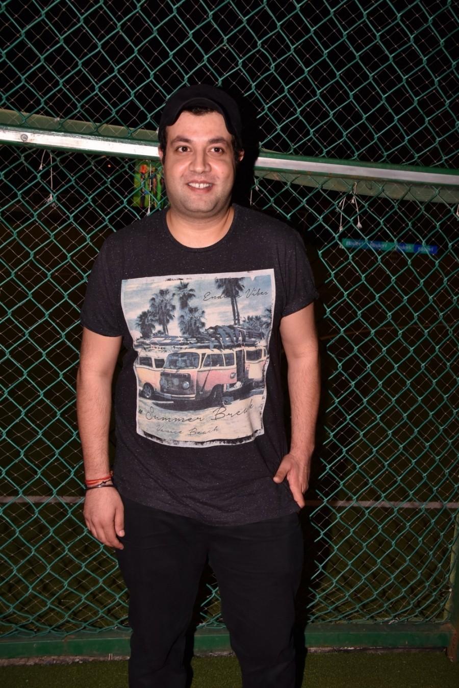 Actor Varun Sharma at Celebrity Cricket Match Ink Cricket Blast 2017 in Mumbai on Oct 21, 2017. Varun Sharma,Saqib Saim,Rajnish Duggal,Zayed Khan,Cancer Cricket Match,Celebs at Cancer Cricket Match,cancer patients