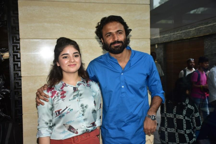 Zaira Wasim has become B-Towns one of the most talked-about actresses after winning a national award and with just two films in her kitty. Secret Superstar,Zaira Wasim,Zaira Wasim birthday,Zaira Wasim birthday celebration,Advait Chandan,Director Advait Chandan,advait chandan secret superstar