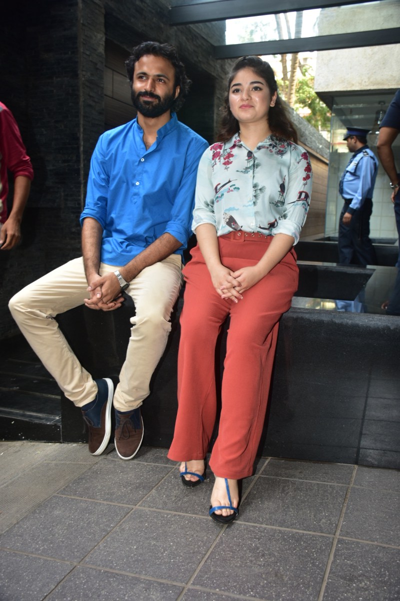 The talented actress has given back to back stellar performances in Dangal and now Secret Superstar. Zaira has shown her metier as an actor and proved that she is a star in the making. Secret Superstar,Zaira Wasim,Zaira Wasim birthday,Zaira Wasim birthday celebration,Advait Chandan,Director Advait Chandan,advait chandan secret superstar