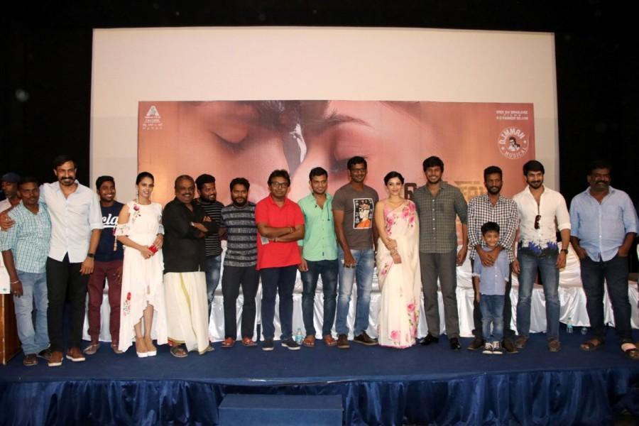 Nenjil Thunivirunthal trailer launch held in Chennai. Celebs like Sundeep Kishan, Mehreen Pirzada, Vishal, D Imman, Aruldoss, Ramana and others graced the event. Sundeep Kishan,Mehreen Pirzada,Vishal,D Imman,Nenjil Thunivirunthal,Nenjil Thunivirunthal Trailer Launch,Nenjil Thunivirunthal Trailer,Nenjil Thunivirunthal Trailer Launch pics,Nenjil Thunivirunthal Trailer Launch images,Nenjil Thunivirunthal Trailer Laun
