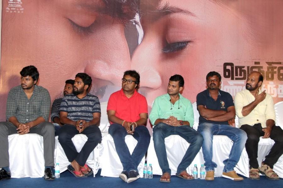 Nenjil Thunivirunthal trailer launch held in Chennai. Celebs like Sundeep Kishan, Mehreen Pirzada, Vishal, D Imman, Aruldoss, Ramana, Harish Uthaman and others graced the event. Sundeep Kishan,Mehreen Pirzada,Vishal,D Imman,Nenjil Thunivirunthal,Nenjil Thunivirunthal Trailer Launch,Nenjil Thunivirunthal Trailer,Nenjil Thunivirunthal Trailer Launch pics,Nenjil Thunivirunthal Trailer Launch images,Nenjil Thunivirunthal Trailer Laun