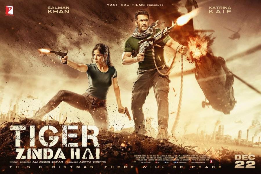 Salman Khan, Katrina Kaif's Tiger Zinda Hai new movie poster Salman Khan,Katrina Kaif,Salman Khan and Katrina Kaif,Tiger Zinda Hai,Tiger Zinda Hai movie poster,Tiger Zinda Hai poster,Ali Abbas Zafar