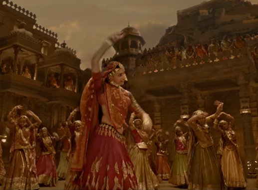 Deepika Padukone shines in Padmavati's new song Ghoomar 