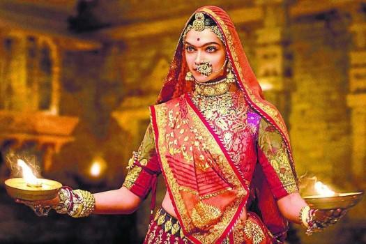 Actress Deepika Padukone looks elegantly beautiful and ethnically rich in the Ghoomar song from Padmavati.