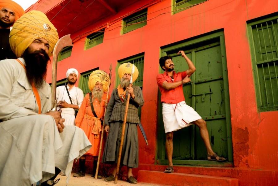 The film marks Atlee's reunion with Vijay after last year's Tamil blockbuster "Theri". Vijay,Ilayathalapathy Vijay,Adhirindi,Adhirindi stills,Adhirindi movie stills,Adhirindi movie pics,Adhirindi movie images,Adhirindi movie pictures
