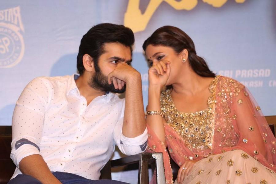 Ram Pothineni, Anupama Parameswaran at Vunnadi Okate Zindagi Pre Release Function. Ram Pothineni,Anupama Parameswaran,Lavanya Tripathi,Vunnadi Okate Zindagi,Vunnadi Okate Zindagi Pre Release Function,Vunnadi Okate Zindagi Pre Release Function pics,Vunnadi Okate Zindagi Pre Release Function images,Vunnadi Okate Zindagi Pre Release Functi