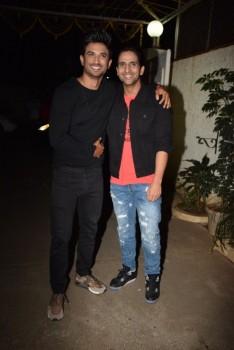 Sushant Singh Rajput and Arslan Goni at the special screening of Jia aur Jia.