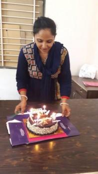 Recently, on 23rd October, Prabhas celebrated his birthday in a low key manner with childhood friends and family back at home in Hyderabad. However, fans across the nation were celebrating their favourite star's birthday in their own special ways. What was most interesting was when we found that a women branch of the Ahmedabad city police, the crime branch, got together and celebrated their favourite star's birthday. Post their respective duties, they got together and cut a cake on behalf of Prabhas and looked extremely happy celebrating it even without the presence of the star. Prabhas enjoys a massive fan following across the nation, more so among the ladies.