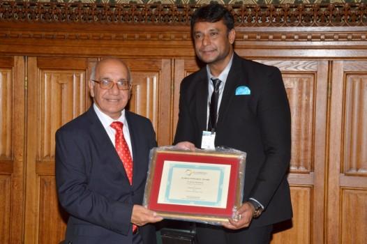 Challenging star Darshan is the first south indian actor to recieve global diversity award.