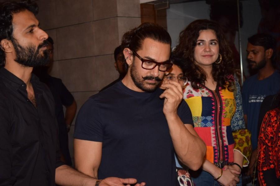 'Secret Superstar' is a film essentially based on music with the lead protagonist Insia played by Zaira Wasim being an aspiring singer. The young girl faces resistance from her father after which she opts to follow her dreams by posting videos on social media anonymously. Tirth Sharma who plays Chintan, Insiya's love interest in the film also received rave reviews for his portrayal in the film. Aamir Khan who essayed the quirky and interesting role of music composer Shakti Kumaarr received huge love from the audience. The film also starring Meher Vij and Raj Arjun was widely applauded for the power packed performances of the ensemble cast. Zaira Wasim and Tirth Sharma,Zaira Wasim,Tirth Sharma,Aamir Khan,Secret Superstar