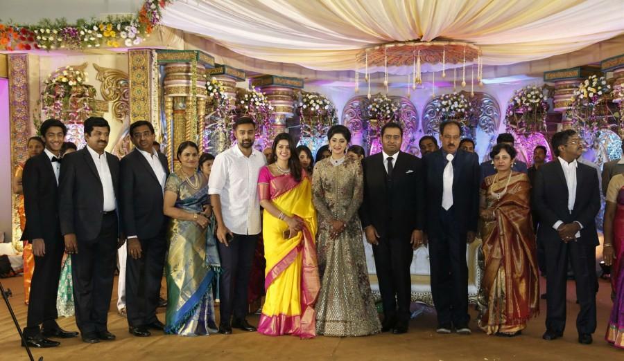 Prasanna, Sneha spotted at Abinesh Elangovan Nandhini Wedding Reception. Jayam Ravi,R Parthiban,Prasanna,Sneha,Sibiraj,Abinesh Elangovan Nandhini Wedding Reception,Abinesh Elangovan and Nandhini Wedding,Abinesh Elangovan and Nandhini,Abinesh Elangovan