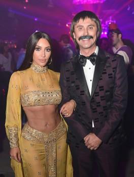 Kim Kardashian and Jonathan Cheban attend Casamigos Halloween Party in Los Angeles.