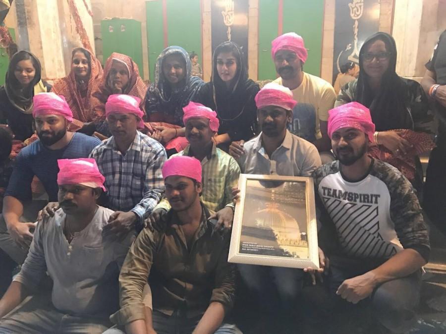 Actor Sivakarthikeyan and Nayanthara and team Velaikkaran at Ajmer Dargah. Sivakarthikeyan and Nayanthara,Sivakarthikeyan,Nayanthara,Velaikkaran song shooting,Velaikkaran,Velaikkaran song,Neeraja Kona,Velaikkaran movie