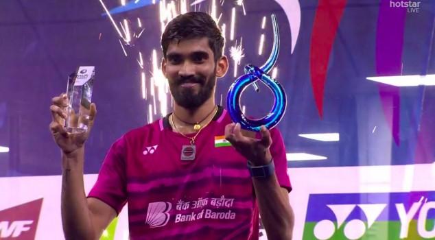 Srikanth struggled in the early stages of the first game with the Japanese taking a 9-5 lead. The Indian made a strong comeback to force the lead at 11-9. The Indian did not look back from there, going on to win the opening game. Srikanth dominated the second game right from the start, opening up a 10-5 lead. He held on to the advantage to win the game easily.