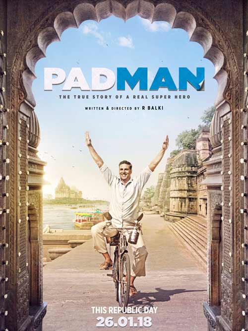 Akshay took to Twitter on Sunday to announce the release date. Alongside the film's poster, Akshay wrote: "Not all superheroes come with capes! Bringing you the true story of a real superhero, ‘Padman' this Republic Day - January 26, 2018." Akshay Kumar,Padman,akshay kumar padman,Padman first look,Padman poster,Padman movie poster,Radhika Apte,Sonam Kapoor