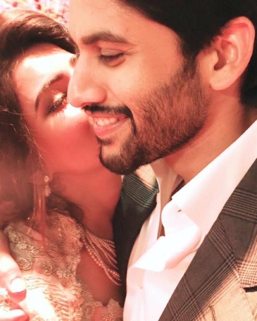 Naga Chaitanya and Samantha's Wedding Reception. Naga Chaitanya,Samantha,Samantha Ruth Prabhu,Naga Chaitanya and Samantha,Naga Chaitanya and Samantha Wedding Reception,Naga Chaitanya and Samantha Reception,Naga Chaitanya Wedding Reception,Samantha Wedding Reception