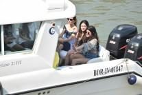 Sussanne Khan, Ananya Pandey and Shanaya Kapoor snapped leaving to Alibaug to celebrate SRK's 52nd birthday.