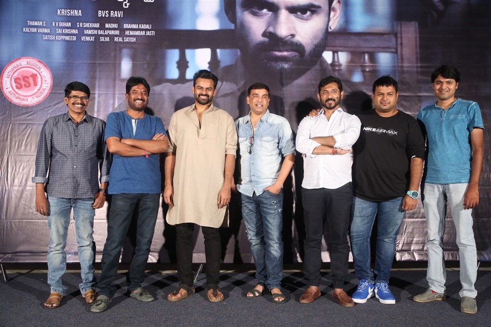 Telugu movie Jawaan Press Meet held at Hyderabad. Celebs like Sai Dharam Tej, Dil Raju, S Thaman, SR Shekhar and others graced the event. Jawaan Press Meet,Jawaan,Sai Dharam Tej,Dil Raju,S Thaman,Jawaan Press Meet pics,Jawaan Press Meet images,Jawaan Press Meet stills,Jawaan Press Meet pictures,Jawaan Press Meet photos