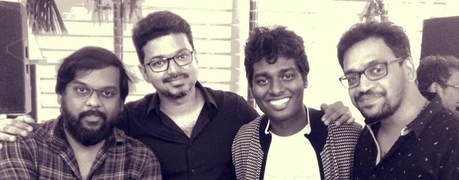 Mersal success party pics.