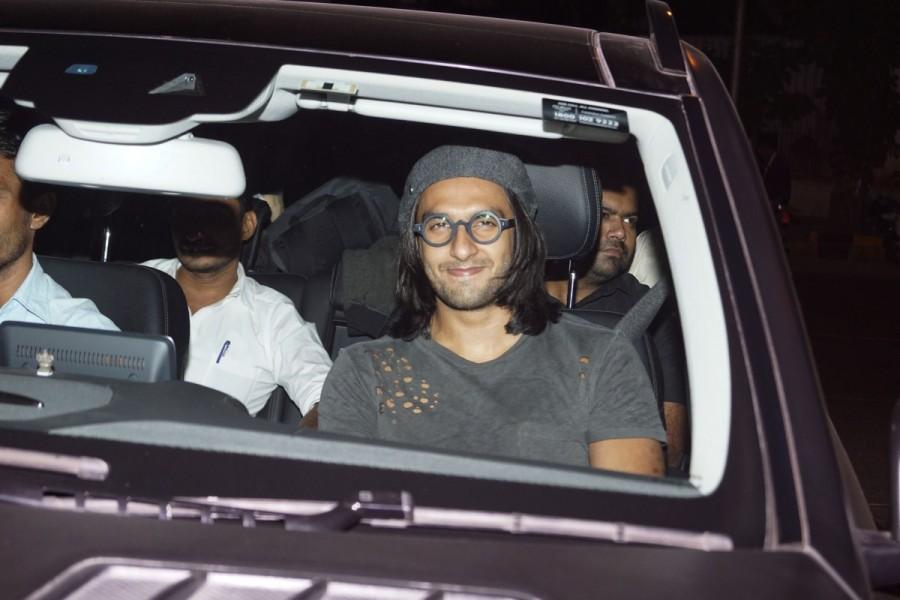 To celebrate all the love coming her way, the actress hosted a party for the who's who of Bollywood. The impromptu party witnessed a barrage of BTown folks dressed in their best. One of the firsts to arrive at the venue was Deepika's Padmavati co-star Ranveer Singh. Shah Rukh Khan,Karan Johar,Ranveer Singh,Alia Bhatt,Kriti Sanon,Gauri Khan,Jhanvi Kapoor,Sara Ali Khan,Abhishek Bachchan,Deepika Padukone's Padmavati party,Deepika Padukone,Padmavati party,Padmavati