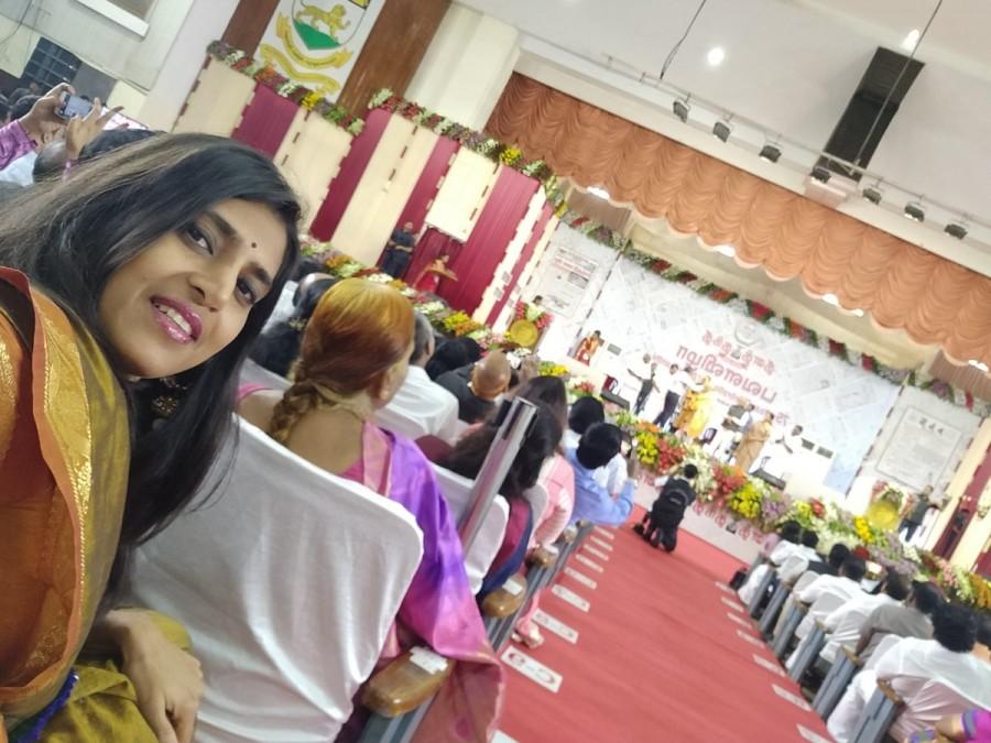 Later in the day, Modi will also meet former Chief Minister M. Karunanidhi, BJP's National General Secretary P. Muralidhar Rao said in a tweet. PM Narendra Modi,Narendra Modi,Daily Thanthi,Daily Thanthi 75th anniversary,Modi at Daily Thanthi 75th anniversary