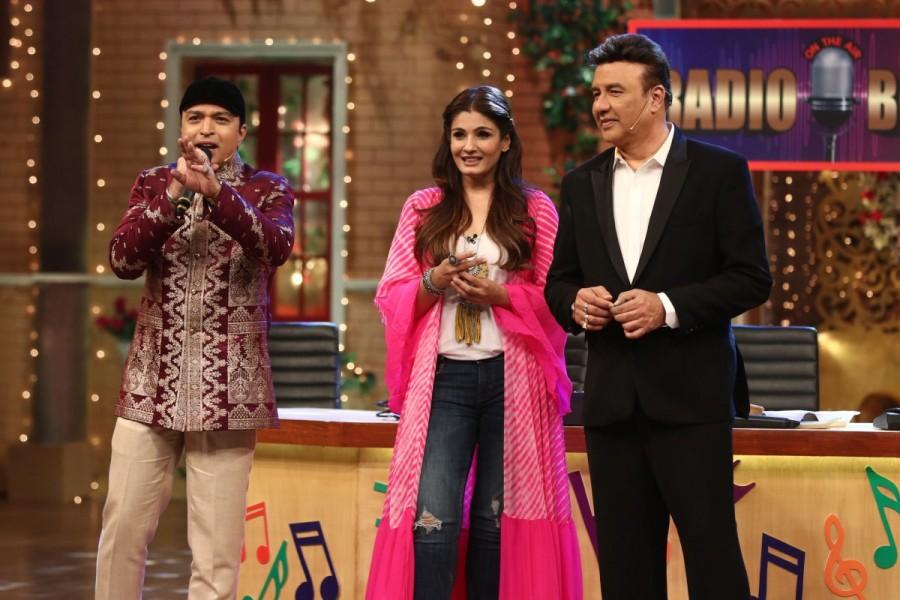 Altaf Raja Sings on The Drama Company. The Drama Company Episode,The Drama Company,Anu Malik,Raveena Tandon,Altaf Raja