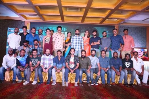 Telugu movie PSV Garuda Vega success meet held at Hyderabad. Celebs like Rajasekhar, Pooja Kumar, Shraddha Das, Jeevitha, Dharmendra Kakarala, Director Praveen Sattaru graced the event.