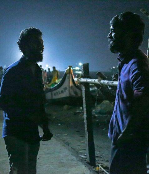 "Vada Chennai", a crime drama, marks Dhanush's third collaboration with Vetrimaaran. The two have previously worked in "Polladhavan" and "Aadukulam". The film also features the actress Aishwarya Rajesh in the lead. Dhanush,actor Dhanush,Vada Chennai,Vada Chennai on the sets,Vada Chennai pics,Vada Chennai images,Vada Chennai stills,Vada Chennai pictures,Vada Chennai photos