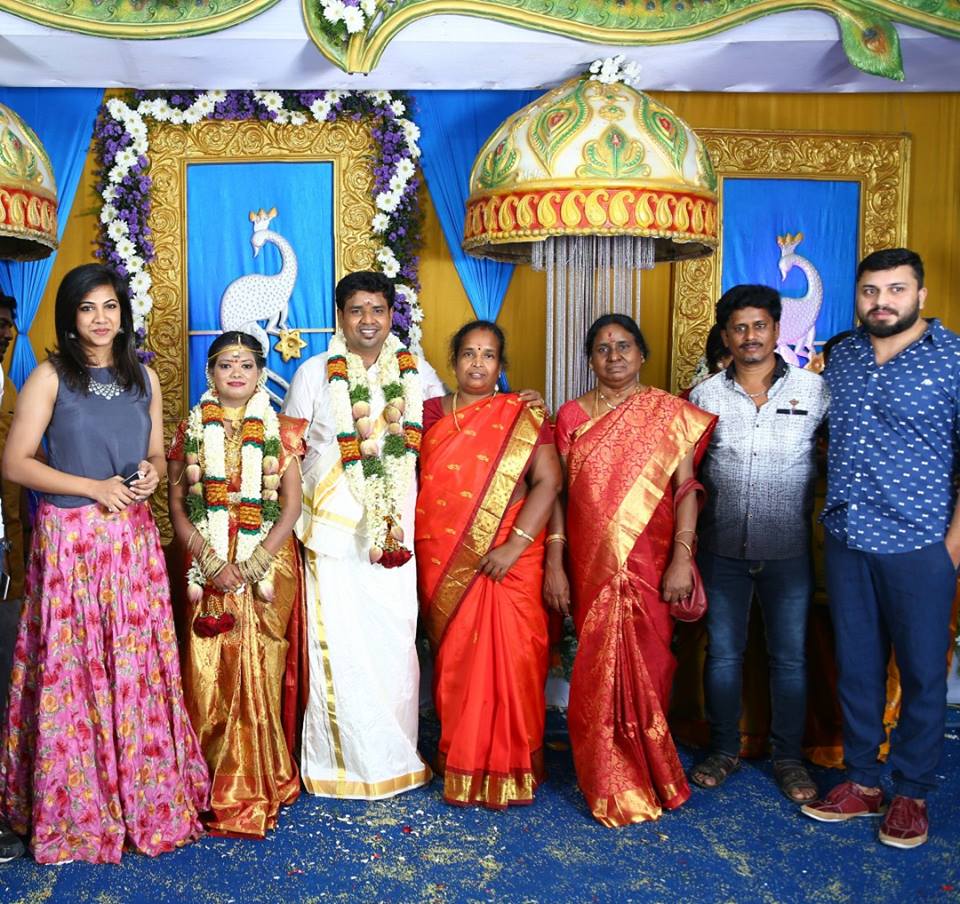 Madonna Sebastian at Nalan Kumarasamy wedding. R Parthiban,Vijay Sethupathi,Samuthirakani,Shanthanu,Nalan Kumarasamy wedding,Nalan Kumarasamy marriage,Nalan Kumarasamy wedding pics,Nalan Kumarasamy wedding images,Nalan Kumarasamy wedding stills,Nalan Kumarasamy wedding pictures,Nalan Kumarasamy weddin