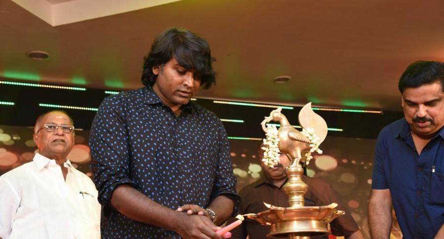 South Indian Actor Vijay Sethupathi releases Anil Foods New Logo in Chennai. Vijay Sethupathi,actor Vijay Sethupathi,Anil Foods New Logo,Anil Foods,Vijay Sethupathi releases Anil Foods