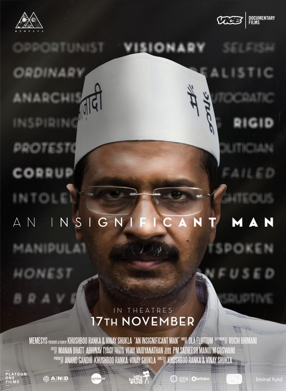 'An Insignificant Man', directed by Khushboo Ranka and Vinay Shukla under the banners of Global media giant Vice and Memesys Lab produced by Anand Gandhi is slated to release on 17th November, 2017. An Insignificant Man,An Insignificant Man special screening,Kalki Koechlin and Vishal Dadlani,Kalki Koechlin,Vishal Dadlani