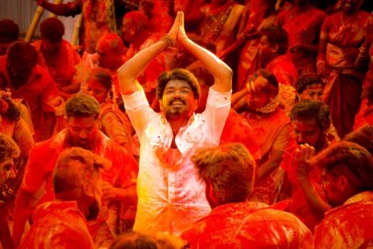 Actor Thalapathy Vijay stills from Aalaporaan Thamizhan song.