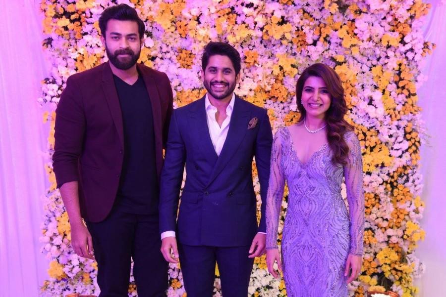 Varun Tej spotted at Samantha - Naga Chaitanya's Wedding Reception. Karthi,Nani,Varun Tej,Venkatesh,Samantha - Naga Chaitanya,Samantha,Naga Chaitanya,Samantha Wedding Reception,Samantha Wedding Reception pics,Samantha Wedding Reception images,Samantha Wedding Reception stills,Samantha Wedding Reception pictures