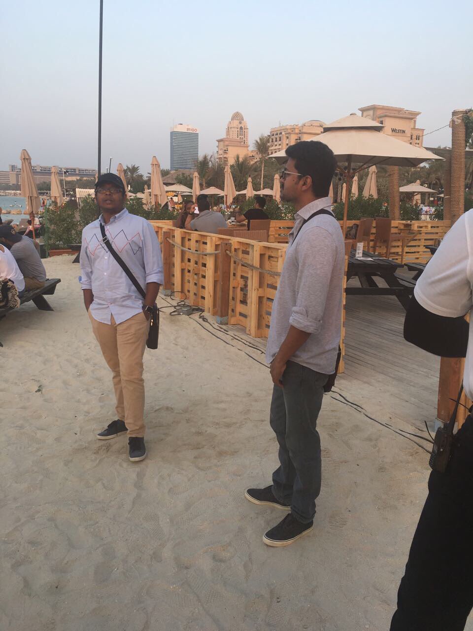 The core Mersal team is in Dubai (week-long trip plan) to celebrate their grand success of Mersal movie. Mersal Success,Mersal Success in Dubai,Vijay in Dubai,Atlee,GK Vishnu,Jagadish,Ilayathalapathy Vijay,Vijay Mersal,Vijay at Mersal