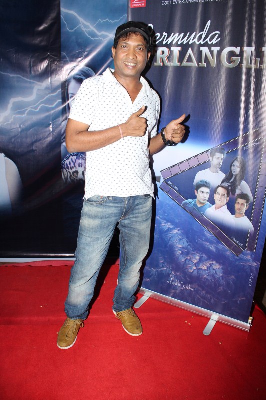Sunil Pal at the launch of Director Asgar Khan's film, Bermuda Triangle. Rauf Jeelani,Director Asgar Khan,Bermuda Triange,Kashish Rai,Irfan Razaa Khan,Reshma Bari,Jeet Malaviya,Vanshika Soni,Sanah,Hitanshu Jinsi,Manzar Mir,Mannat Hussain,Suhas Singh