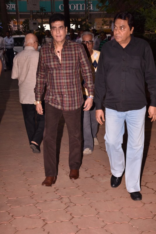 Jeetendra at Mohan Kumar's Prayer Meet. Rakesh Roshan,Dharmendra,Sonu Nigam,Jeetendra,Abhishek Kapoor,Mohan Kumar Prayer Meet,Celebs at Mohan Kumar Prayer Meet,Mohan Kumar Prayer Meet pics,Mohan Kumar Prayer Meet images,Mohan Kumar Prayer Meet stills,Mohan Kumar Prayer Meet pictures,Mohan Kumar