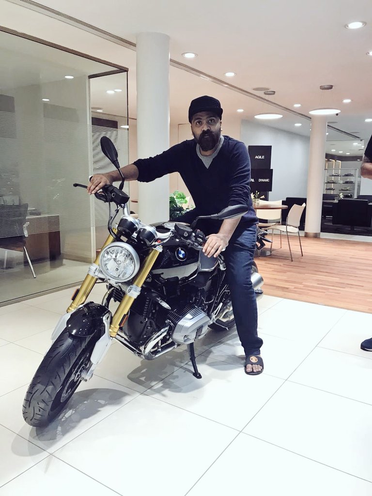 Stylish clicks of STR with a BMW Motor Ad. Simbu,actor Simbu,Simbu with BMW Motor Ad,BMW Motor Ad,Simbu at BMW,Simbu with his new BMW Bike,Simbu with BMW Bike