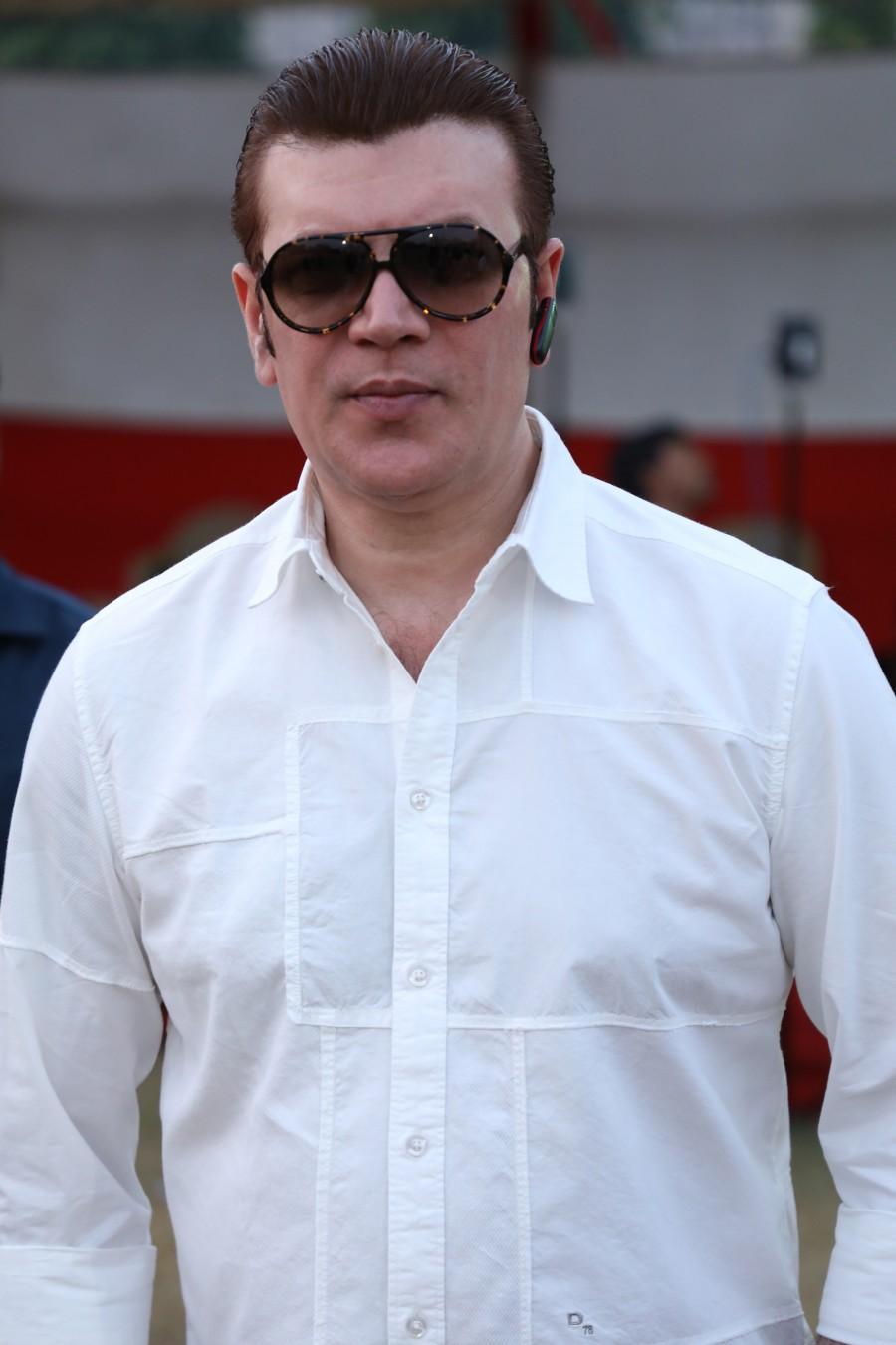 Aditya Pancholi at a cricket match between Boxy Boyz Celebrity XI & Specially Abled India XI at Goregon Sports Club. Aditya Pancholi,Shabbir Ahluwalia,Dillzan Wadia,Samir Kochhar,Varun Badola,Sharad Kelkar,Bhakhtyar Irani