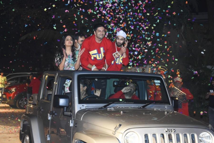 The event signed off with a candid conversation took place along with the entire team. Pulkit Samrat,Varun Sharma,Ali Fazal,Manjot Singh,Richa Chadda,Fukrey Returns,Fukrey Returns song launch,Fukrey Returns song,Fukrey Returns song launch pics,Fukrey Returns song launch images,Fukrey Returns song launch stills,Fukrey Returns song launch pic