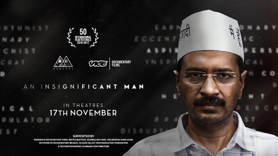 Directors Khushboo Ranka and Vinay Shukla recorded 400 hours of footage over the course of a year, capturing the clashes between idealism and politics during AAP’s 2013 election campaign. An Insignificant Man,director Khushboo Ranka,Khushboo Ranka,Vinay Shukla,director Vinay Shukla