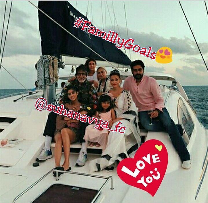 Amitabh Bachchan, Abhishek Bachchan, Aaradhya Bachchan, Aishwarya Rai Bachchan. Amitabh Bachchan,Abhishek,Aaradhya,Aishwarya